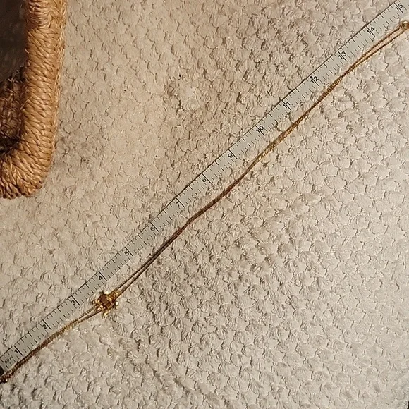 Avon Gold Turtle Lariat Necklace - Picture 5 of 5